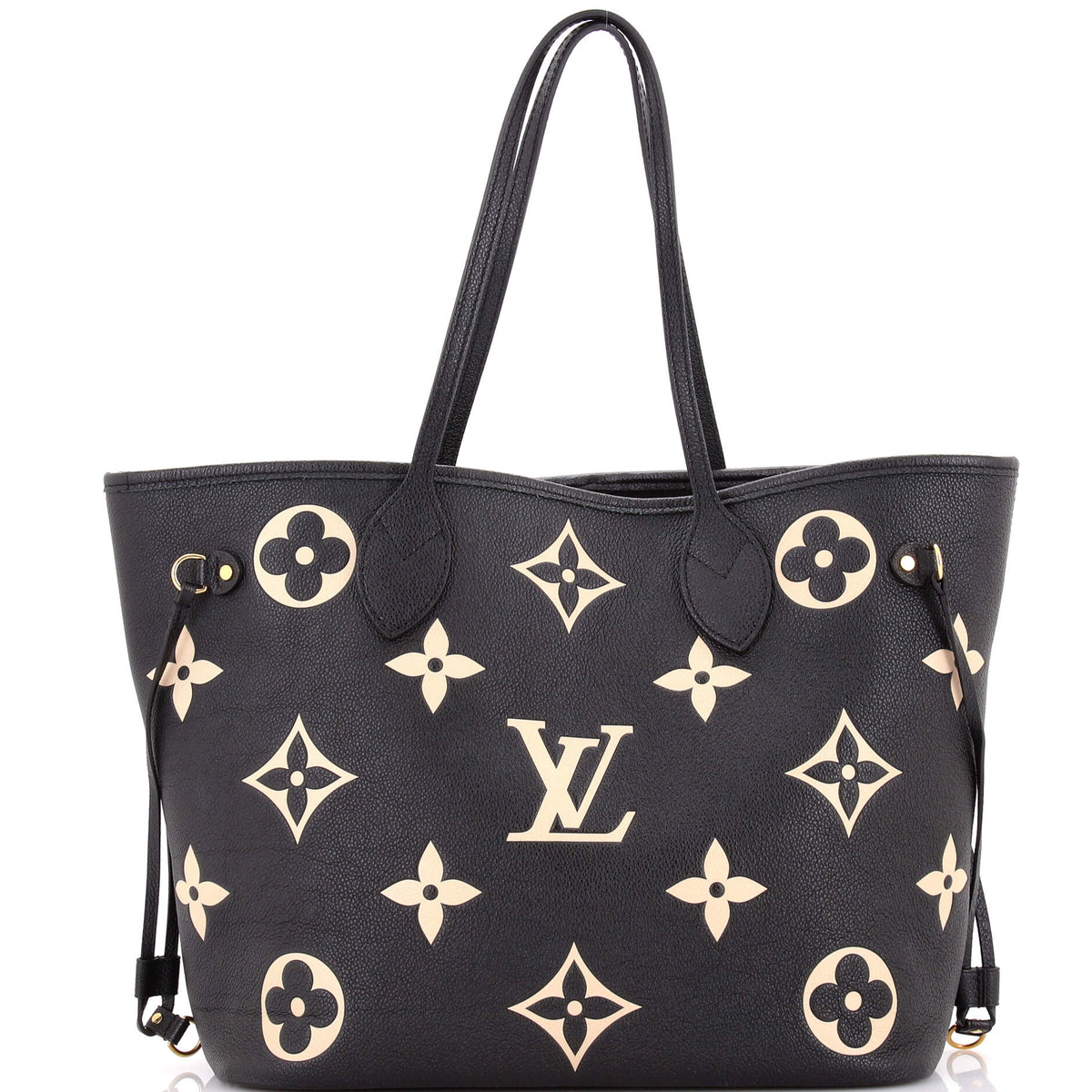Louis Vuitton Neverfull NM Tote Bicolor Monogram Empreinte Giant MM