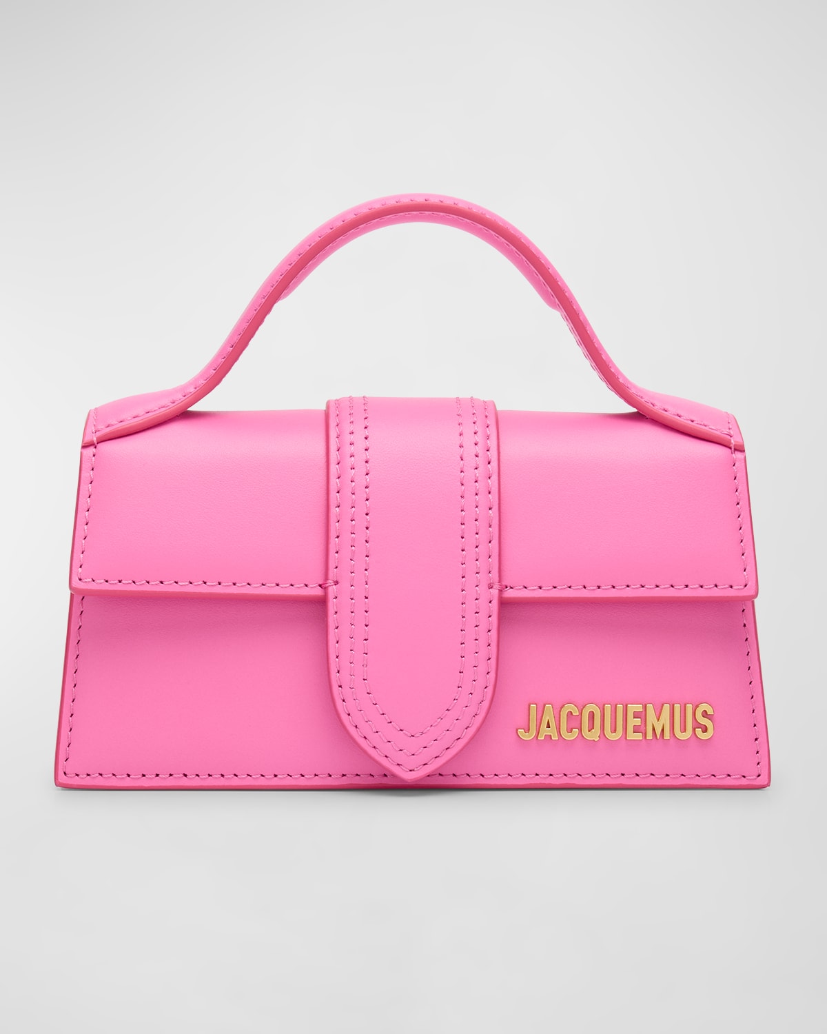 Jacquemus Le Bambino Leather Top-Handle Bag