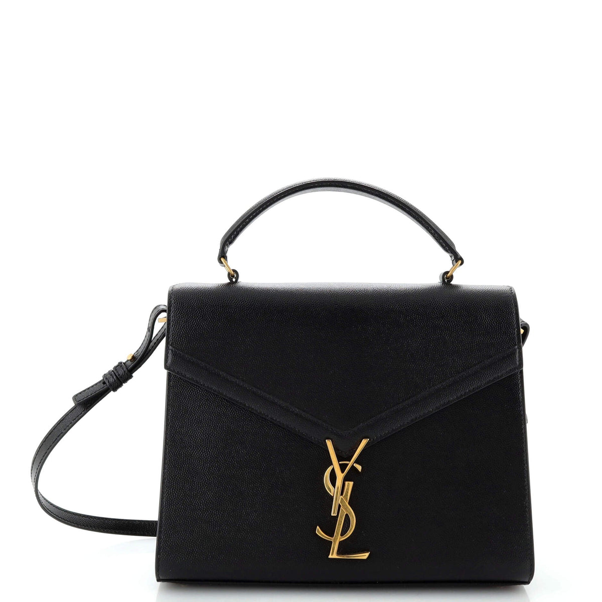 Saint Laurent Cassandra Top Handle Bag Leather Medium