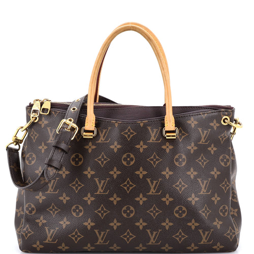 Pallas Tote Monogram Canvas with Leather