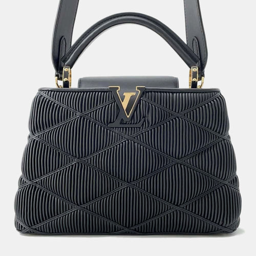 Noir Leather Carpeciene Bag Size BB
