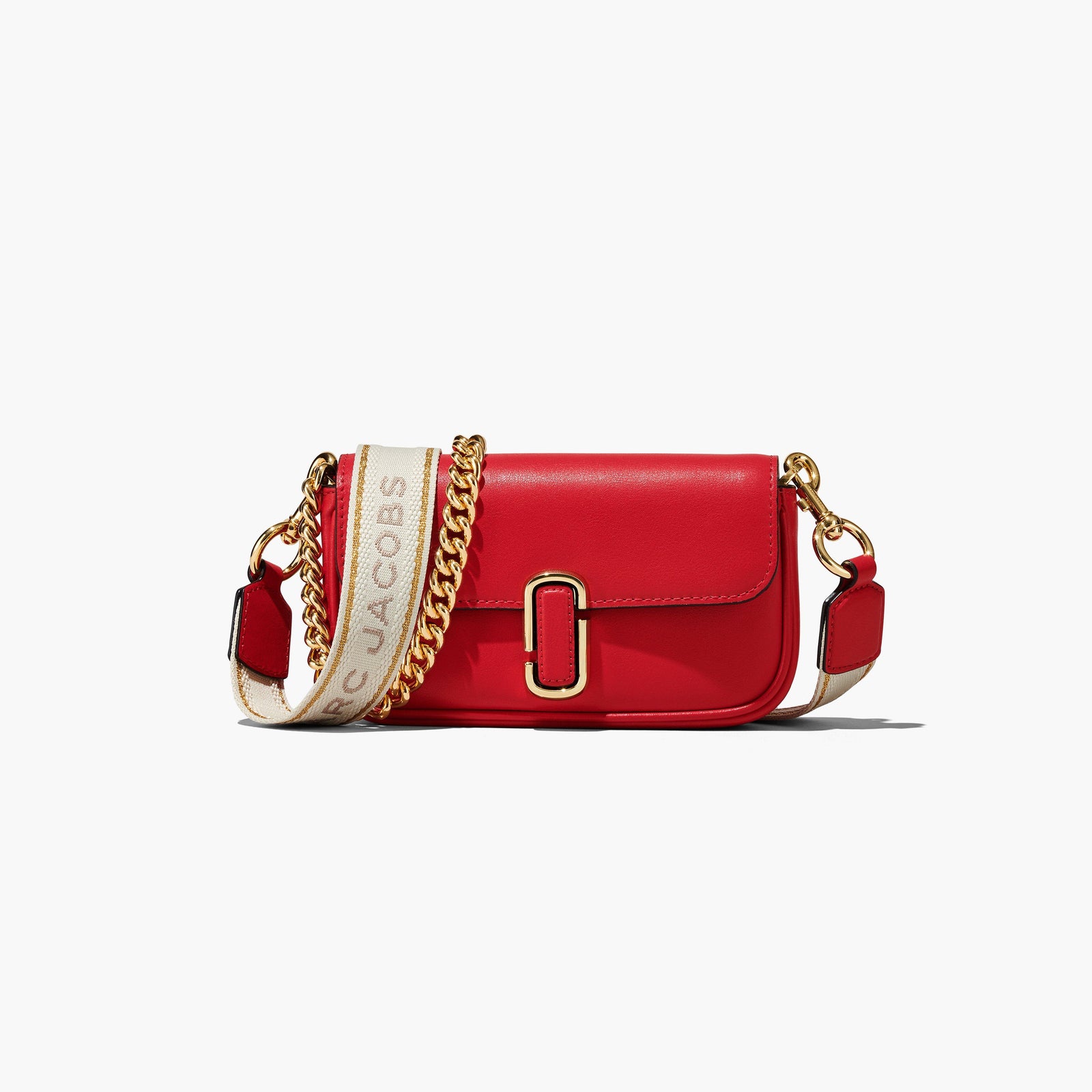 Marc Jacobs The J Marc Mini Shoulder Bag in True Red