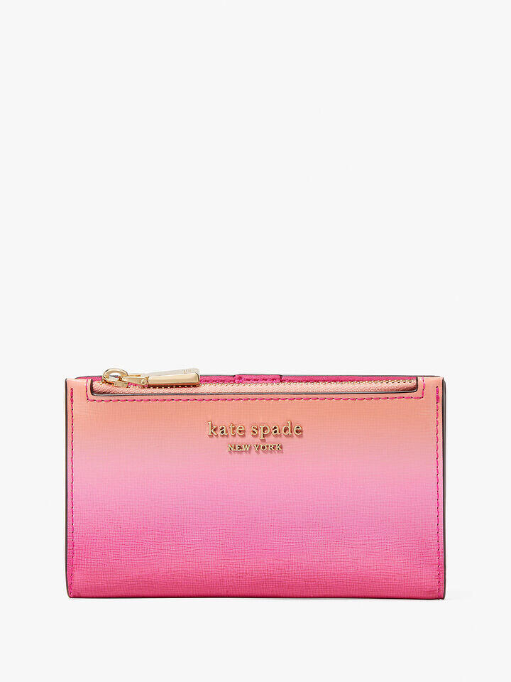 Kate Spade Au Morgan Ombre Small Slim Bifold Wallet