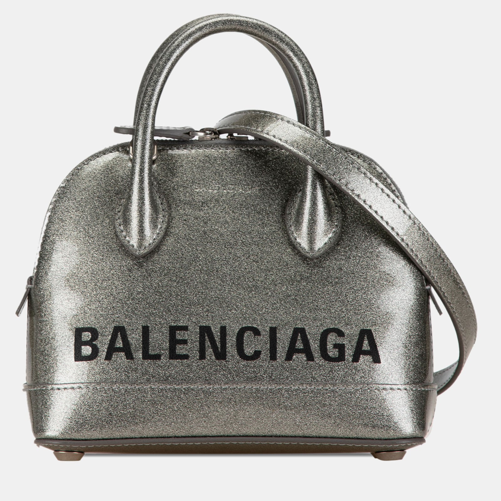 Balenciaga XXS Glitter Ville Top Handle Tasche