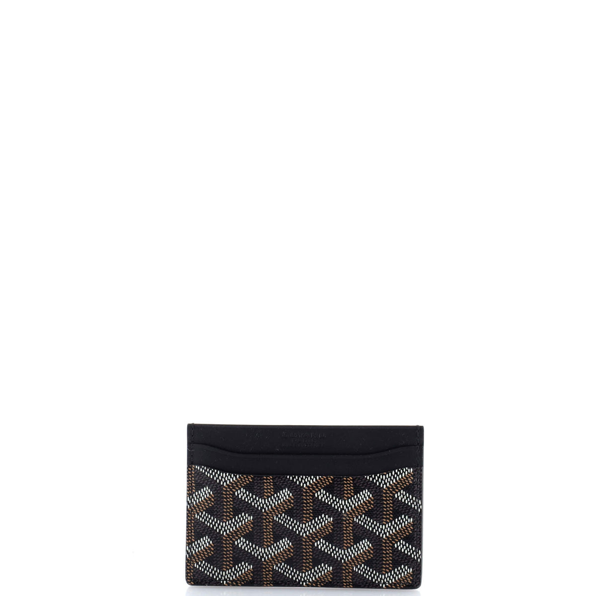 Goyard GOYARD Saint Sulpice Card Holder Coated Canvas