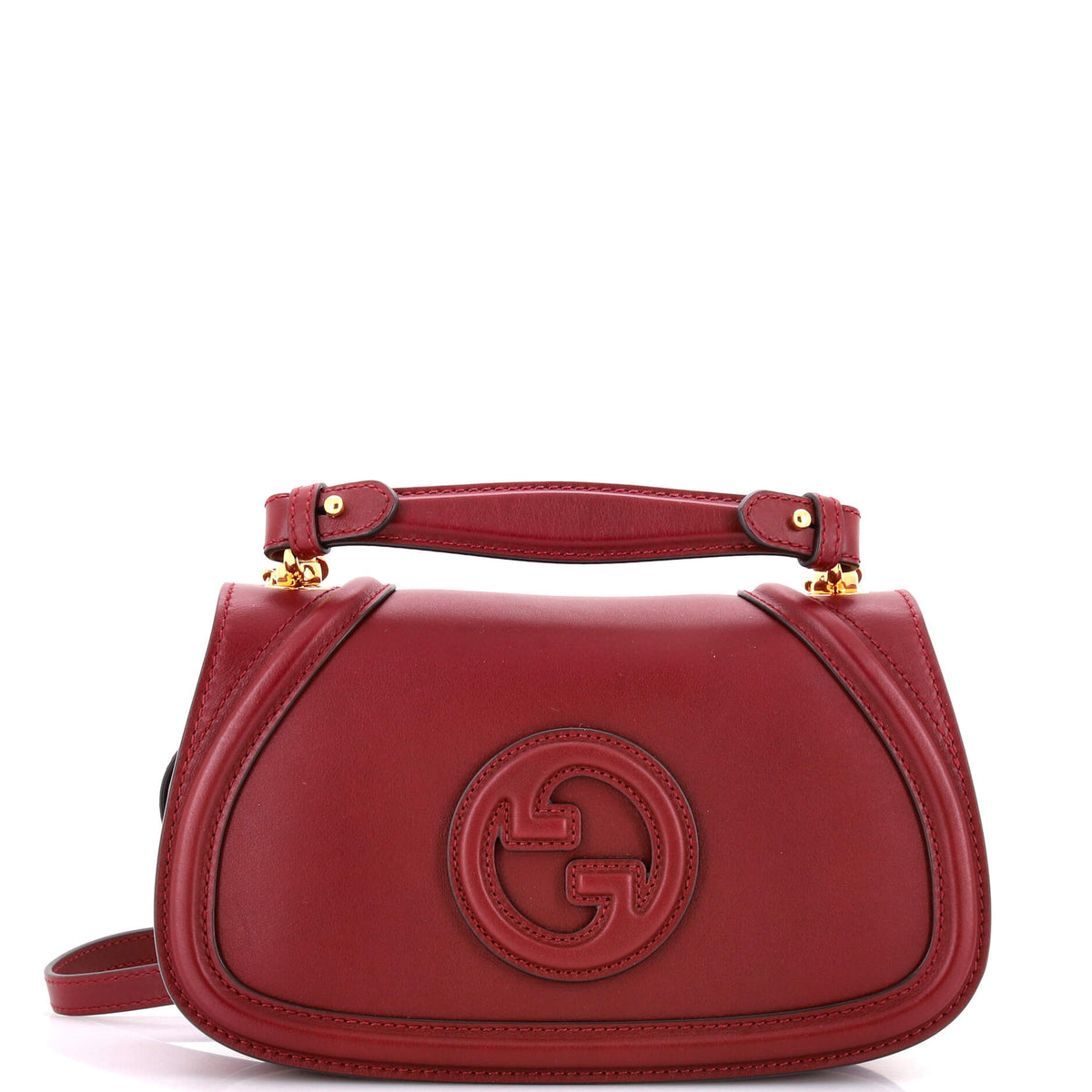 Gucci GUCCI Blondie NM Top Handle Bag Leather Medium