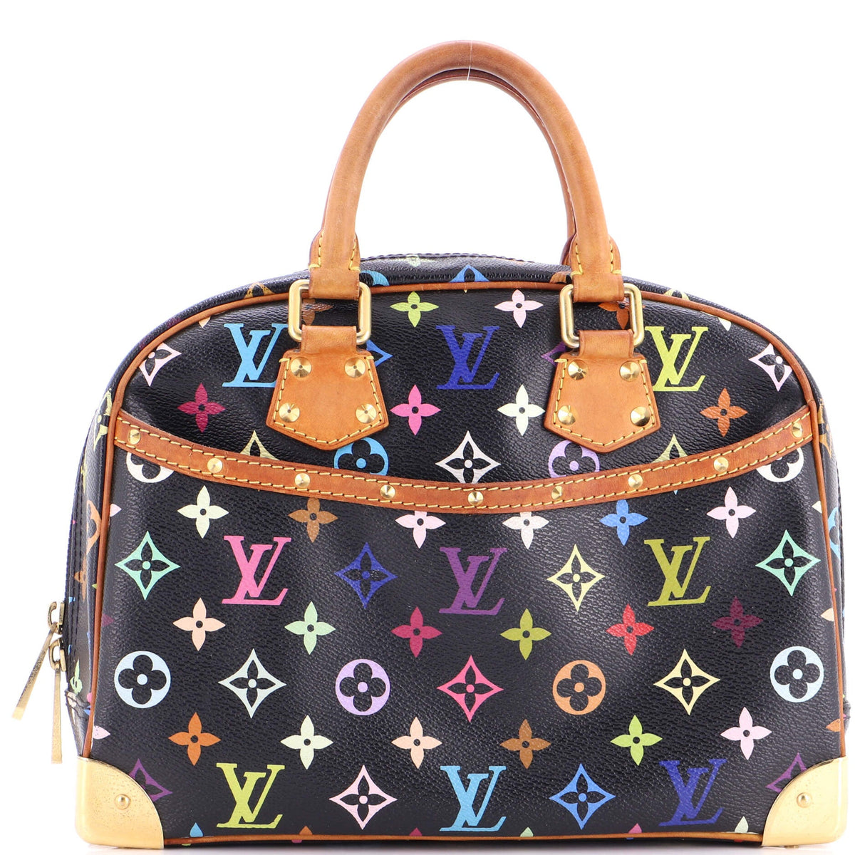 Louis Vuitton Trouville Handbag Monogram Multicolor