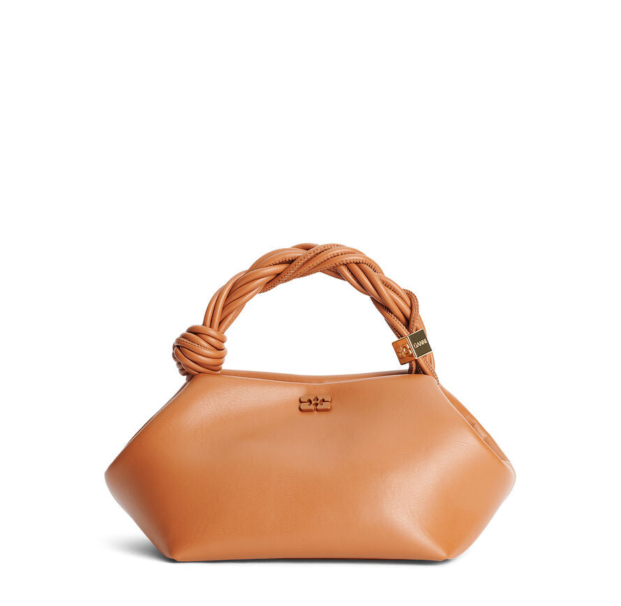Ganni Caramel Small Bou Bag in Brown Women's