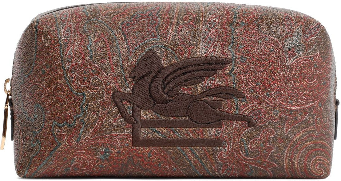 Etro Men's S Pouch in Brown | Size UNICA | MP2C0005AA012