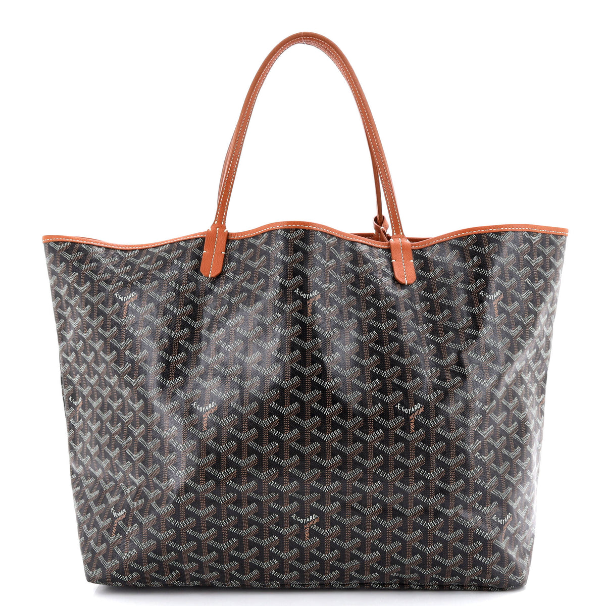 Goyard GOYARD Saint Louis Tote Coated Canvas GM