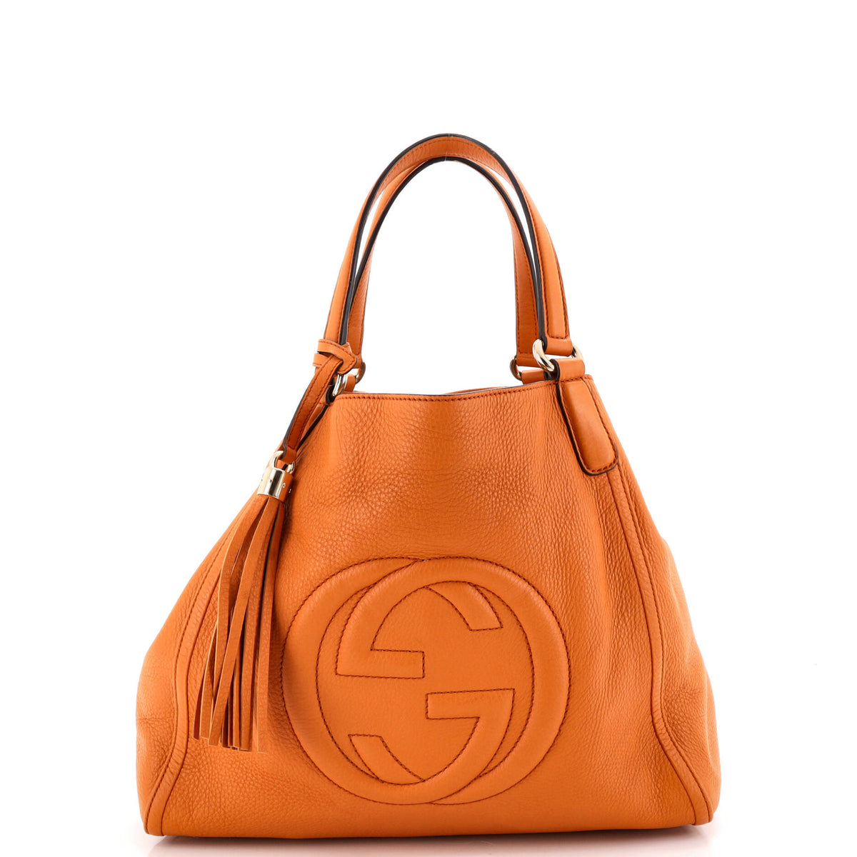 Gucci GUCCI Soho Shoulder Bag Leather Medium