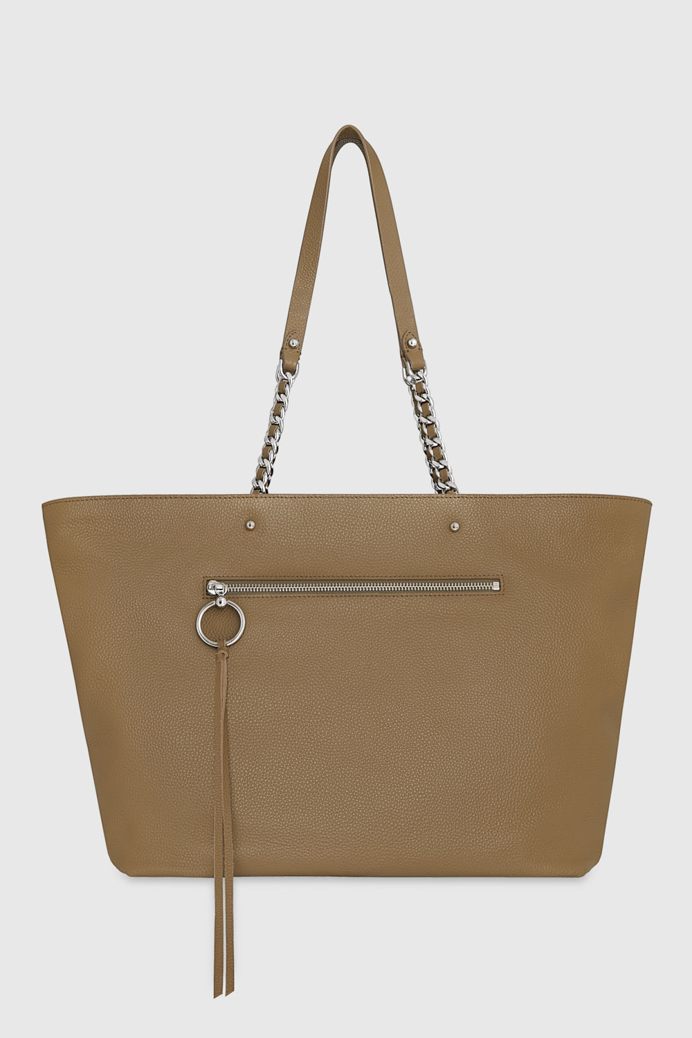 Rebecca Minkoff Top Zip Chain Tote Bag In Surplus