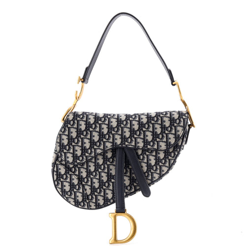 Saddle Handbag Oblique Canvas Medium