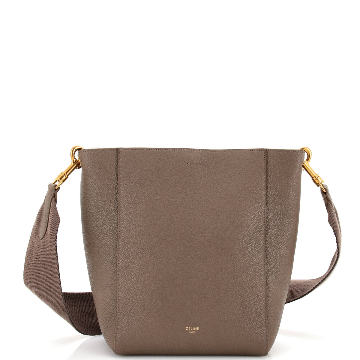 Celine CELINE Sangle Seau Bag Calfskin Small