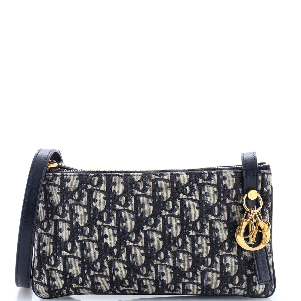 Christian Dior My Dior Duo Shoulder Bag Oblique Canvas Mini