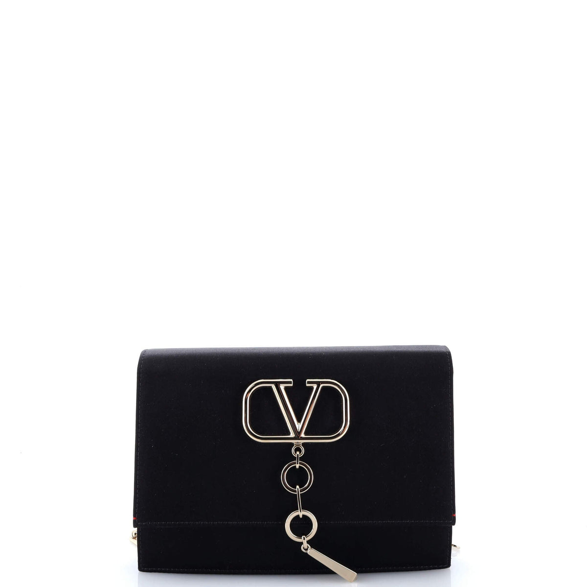 Valentino VALENTINO GARAVANI VCase Shoulder Bag Leather Small