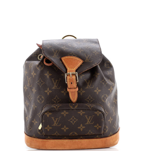 Vintage Montsouris Backpack Monogram Canvas MM