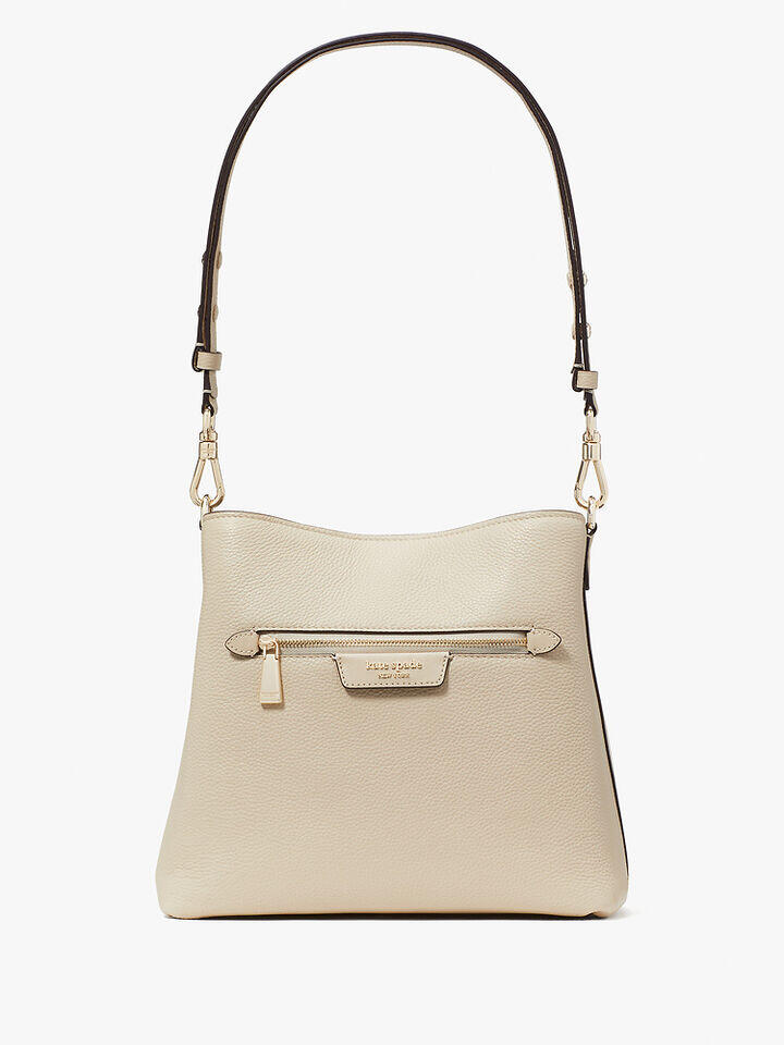 Kate Spade Au Hudson Pebbled Leather Shoulder Bag