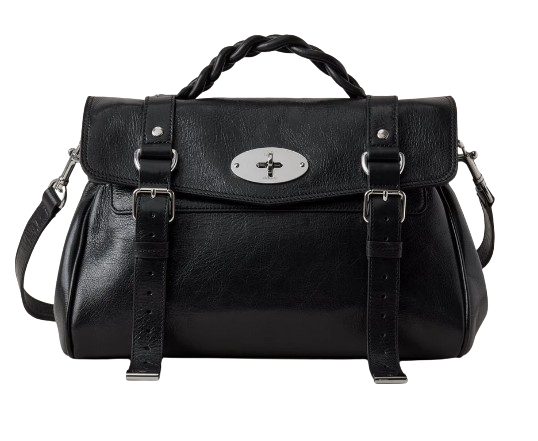 Mulberry Women's Sleek 100% Leather Handbag in Black | Size UNI | HH7253 Color A100