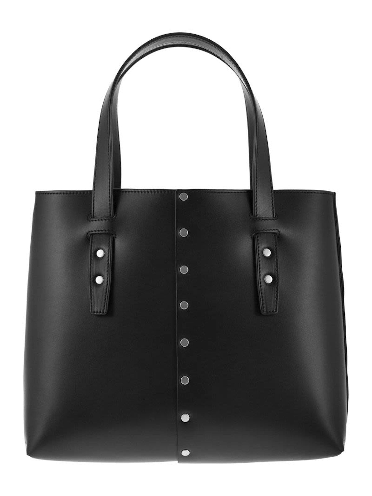 Fabiana Filippi Women's Leather And Studded Tote Bag in Black | BGD264A774I337
