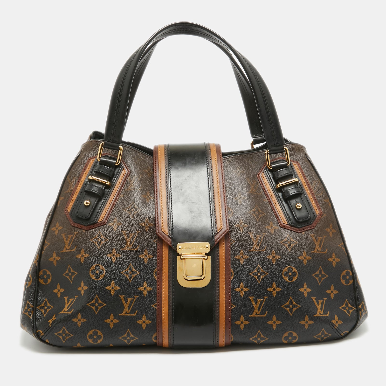 Louis Vuitton Sac Mirage Griet en toile monogrammée noire en édition limitée