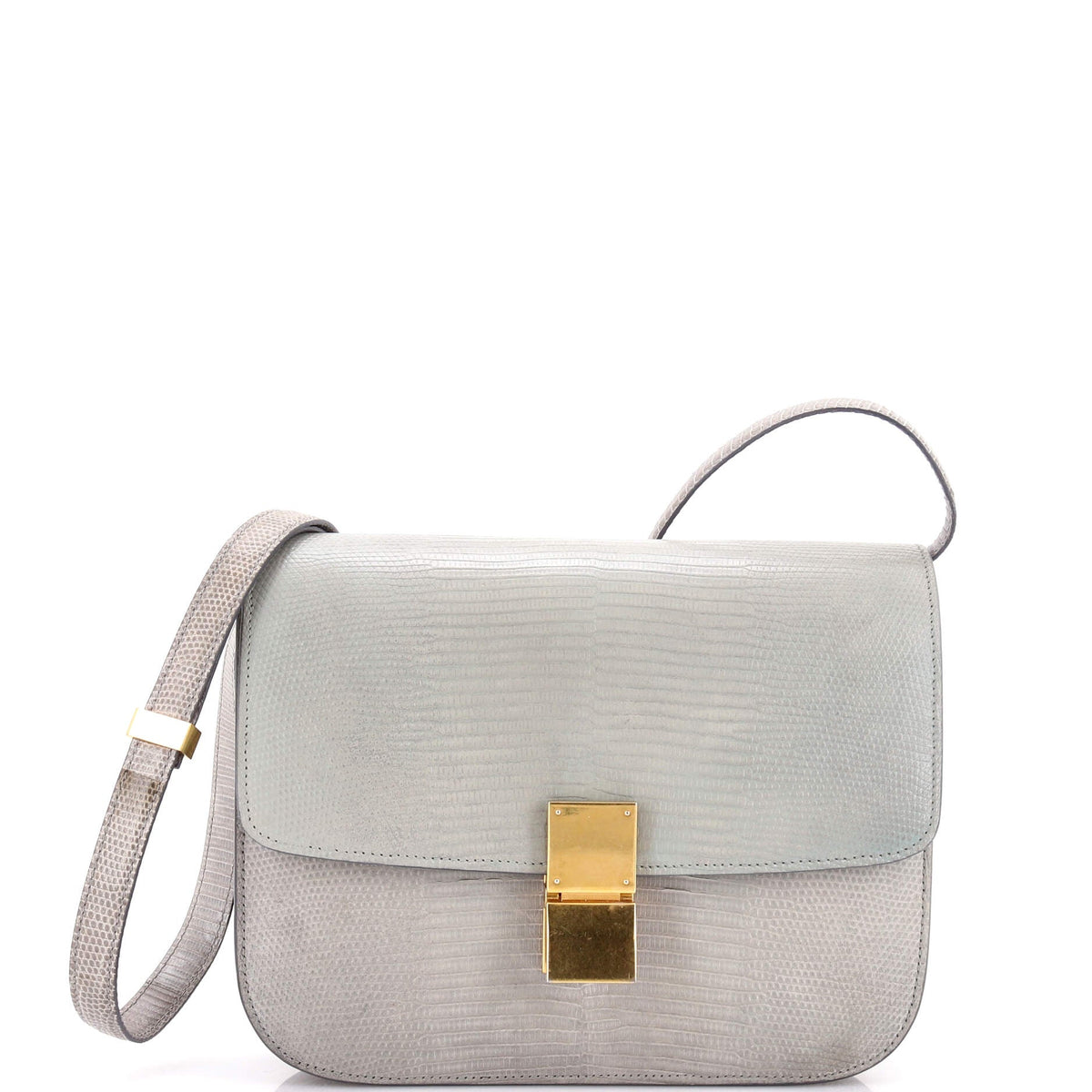 Celine CELINE Classic Box Bag Lizard Medium