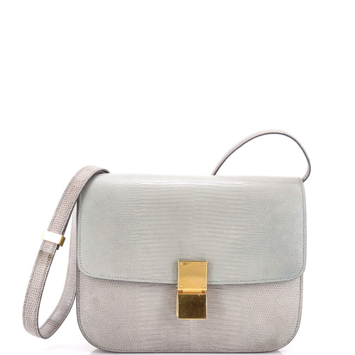 CELINE Classic Box Bag Lizard Medium