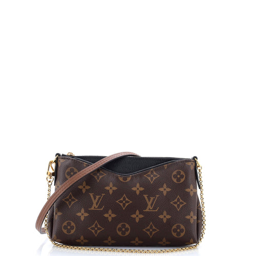 Pallas Clutch Monogram Canvas with Leather