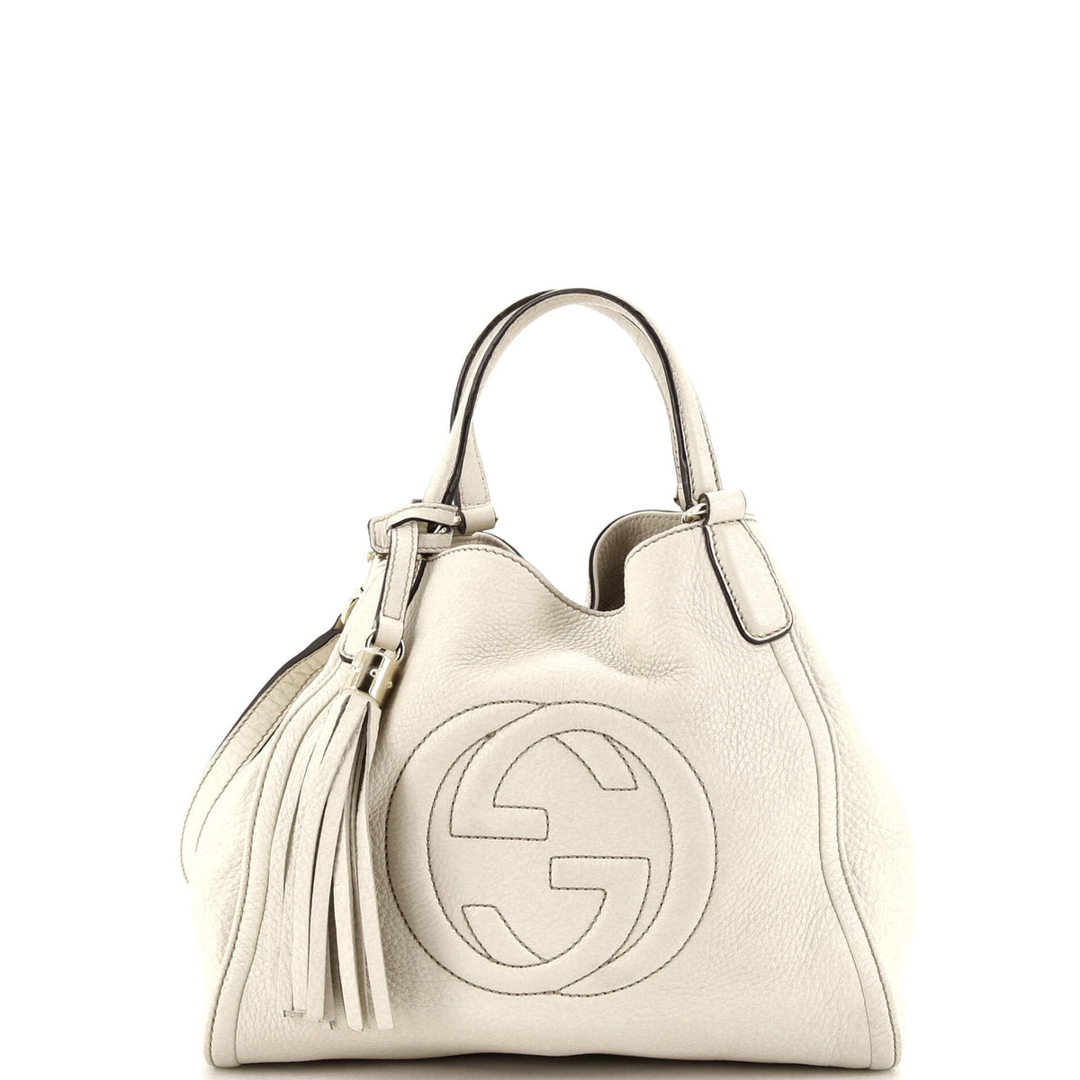 Gucci GUCCI Soho Convertible Shoulder Bag Leather Small
