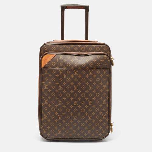 Monogram Canvas Business Pegase Legere 55 Luggage