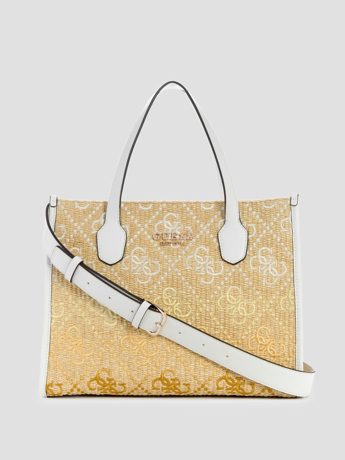 Guess Silvana Raffia Tote