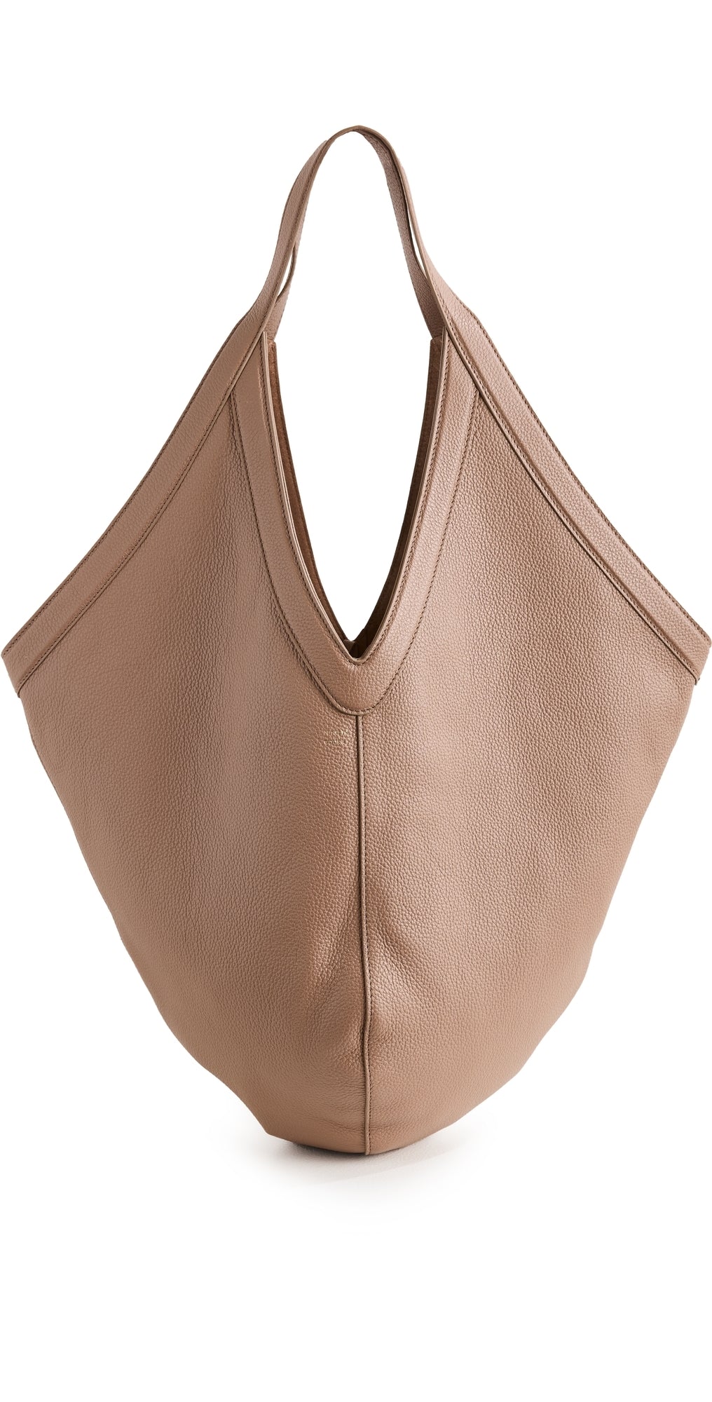 Mansur Gavriel Soft Medium Hobo Bag Biscotto One Size