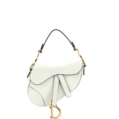 Saddle Handbag Leather Mini