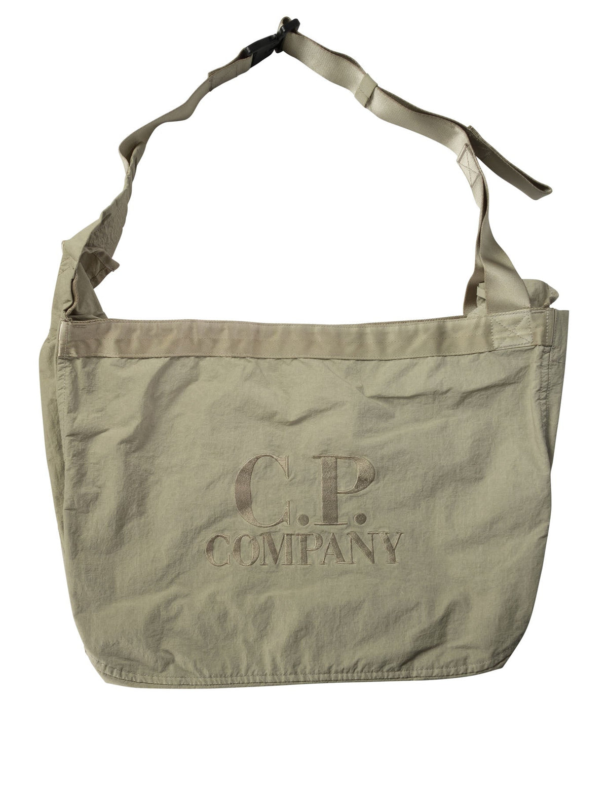 C.p. Company Men's "plain Paper Touch" Tote Bag in Green | 17CMAC085A110188G327