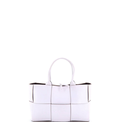 Arco Tote Maxi Intrecciato Leather Small
