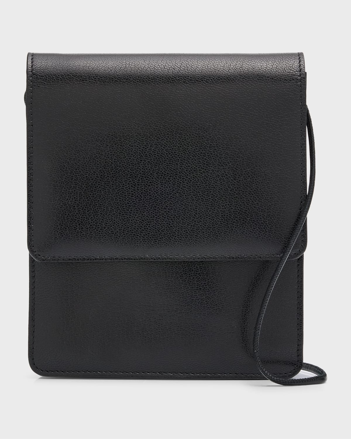 The Row Belt Pouch Bag in Waxy Grain Leather