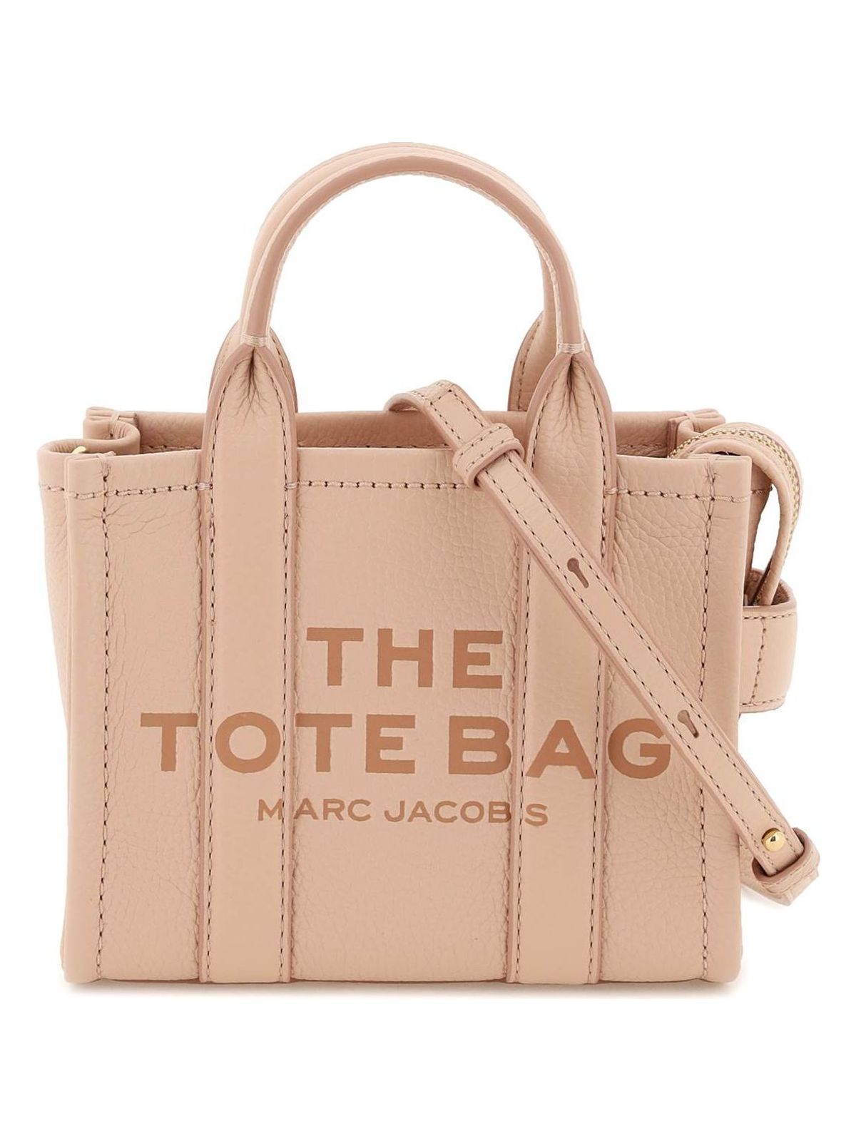 Marc Jacobs Women's The Leather Crossbody Tote Bag in Rosa | H053L01RE22