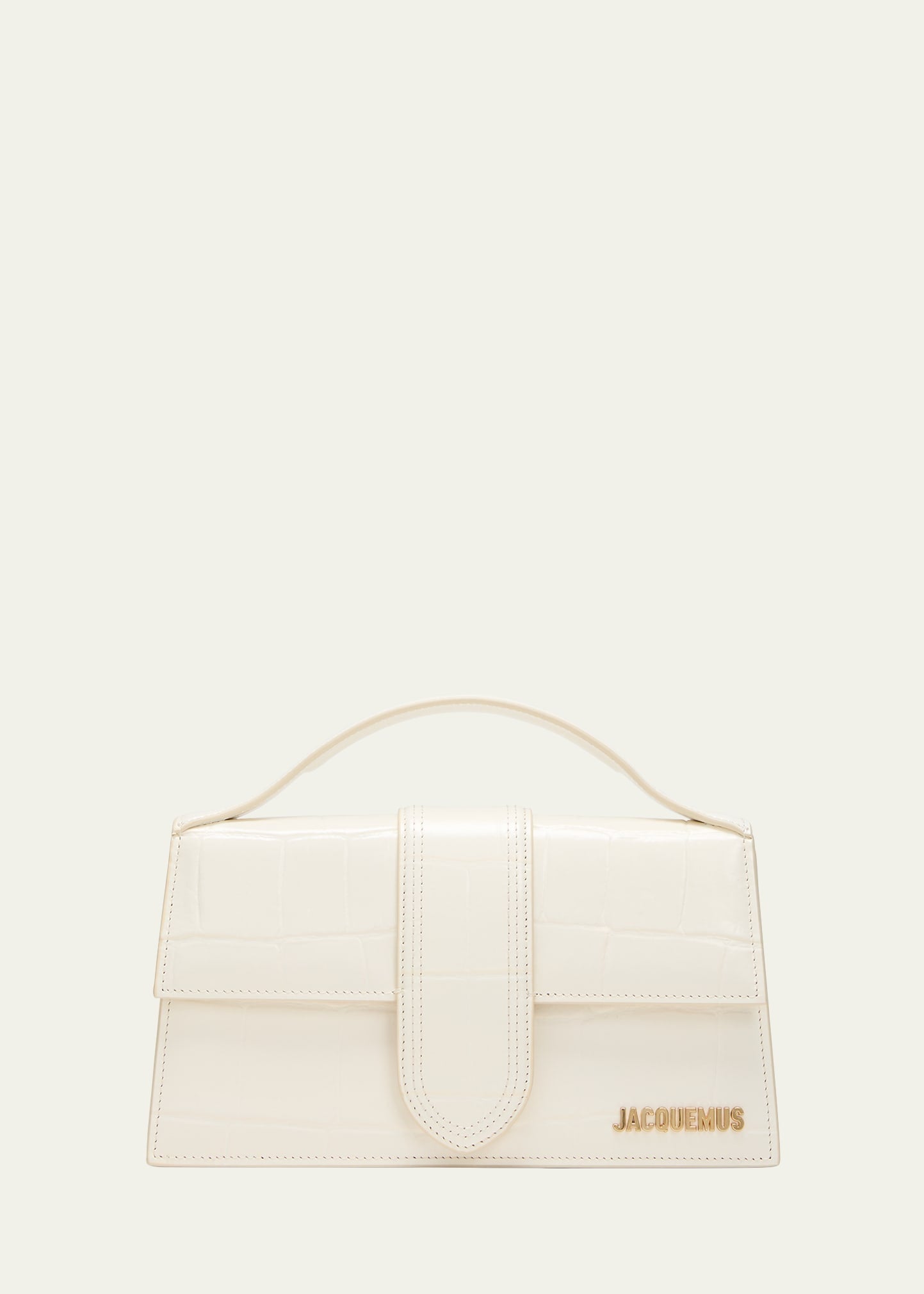 Jacquemus Le Grand Bambino Leather Top-Handle Bag