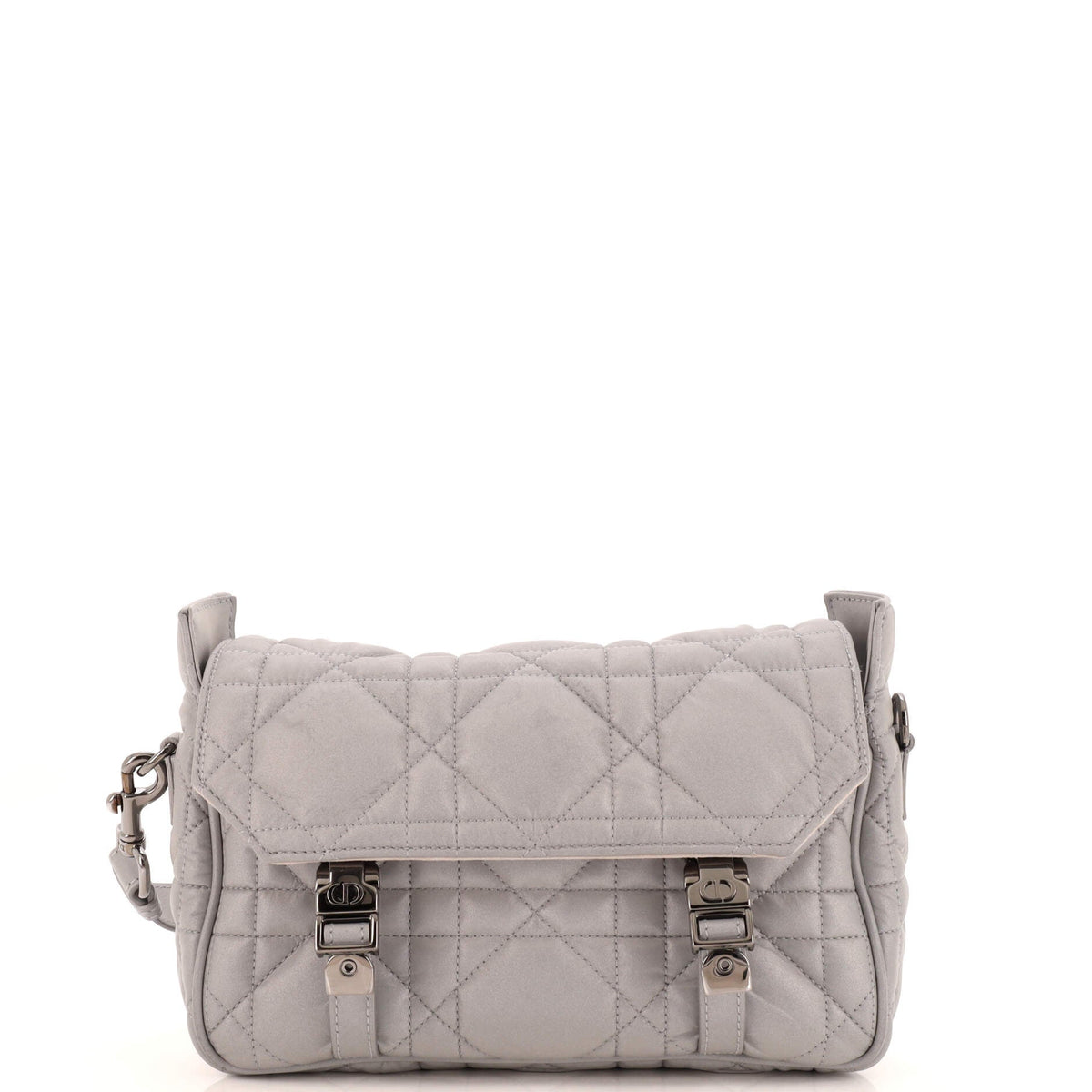 Christian Dior Diorcamp Messenger Bag Padded Macrocannage Quilt Calfskin Small