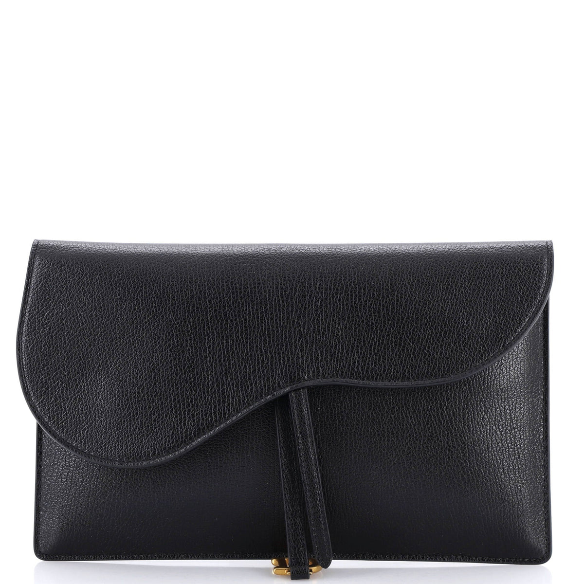 Christian Dior Saddle Pouch Leather