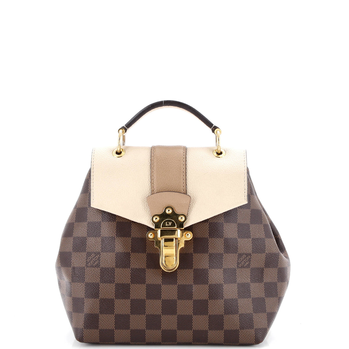 Louis Vuitton Clapton Backpack Damier and Leather