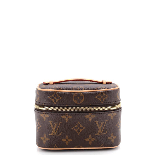 Nice Vanity Case Monogram Canvas Nano