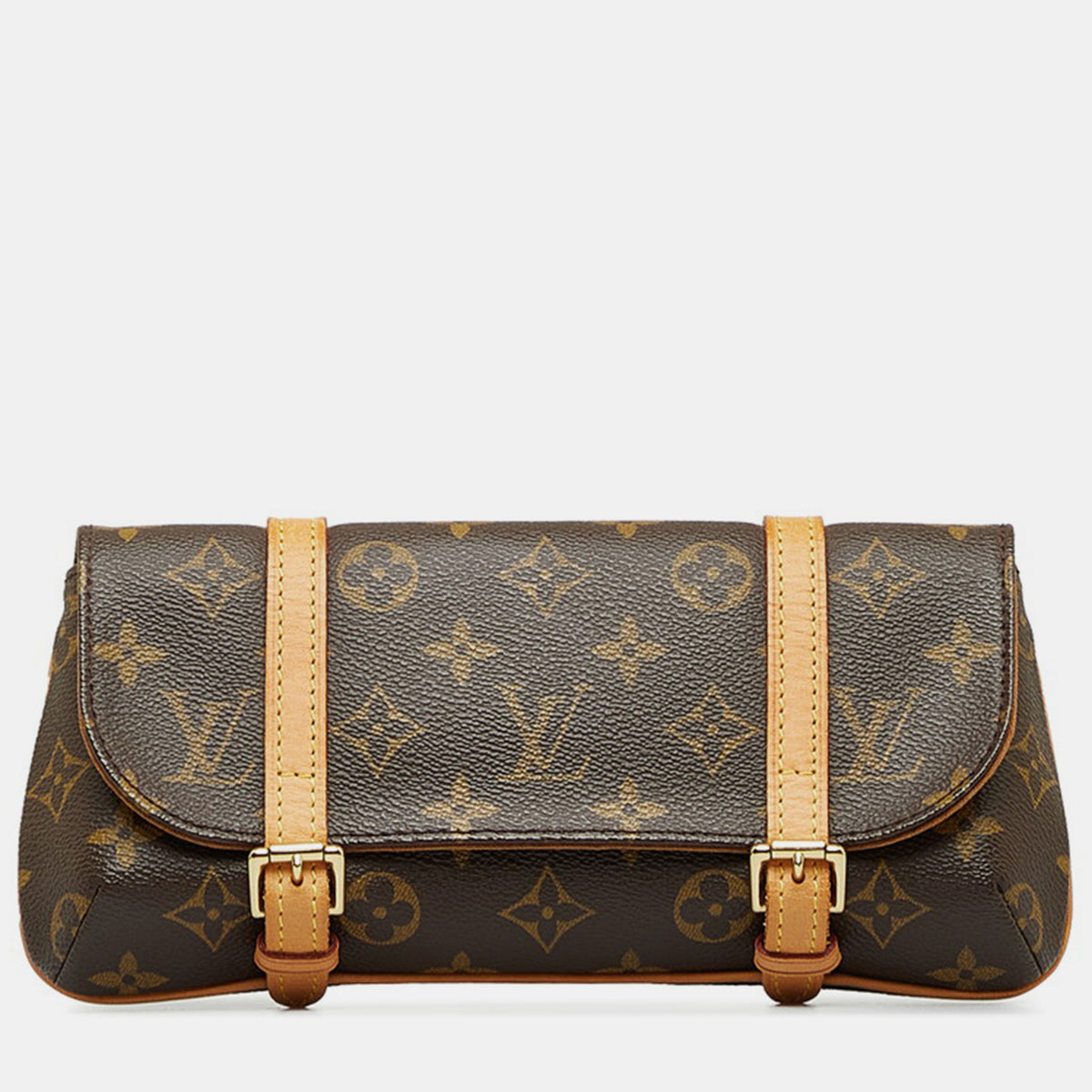 Louis Vuitton Brown Canvas Monogram Pochette Marelle Belt Bag