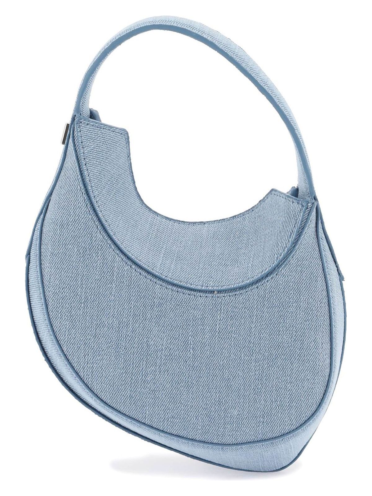 Mugler Women's Mini Spiral Bag in Light Blue | 24S10SA0046211