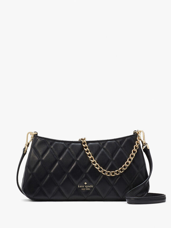 Kate Spade Au Carey Smooth Quilted Leather Convertible Crossbody