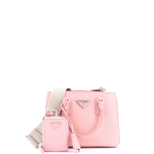 PRADA Re-Edition Galleria Tote Saffiano Leather Micro