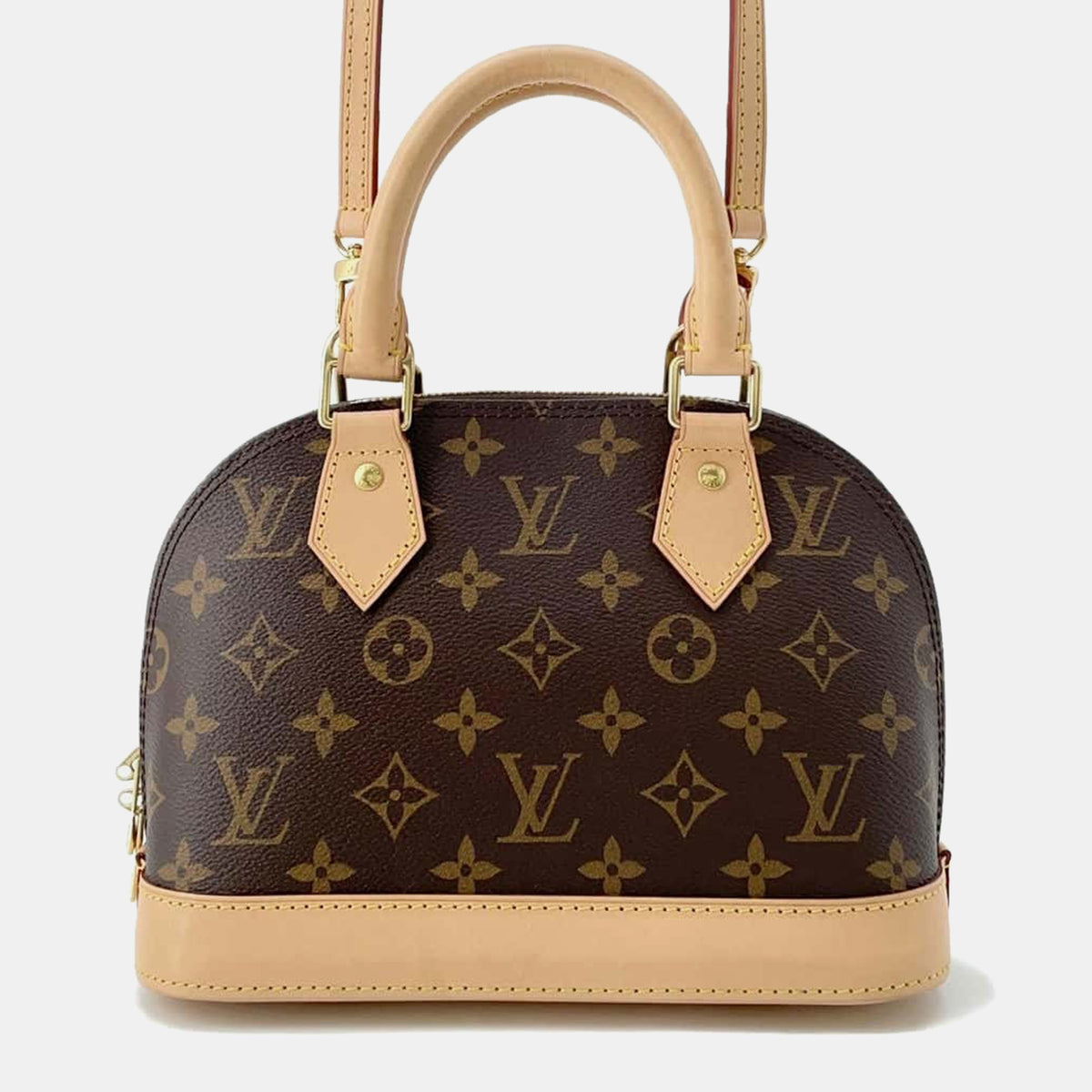 Louis Vuitton Brown Monogram Alma bag Size BB