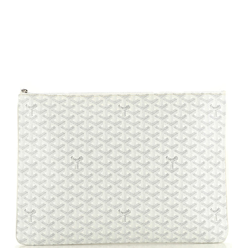 GOYARD Senat Zip Pouch Coated Canvas GM