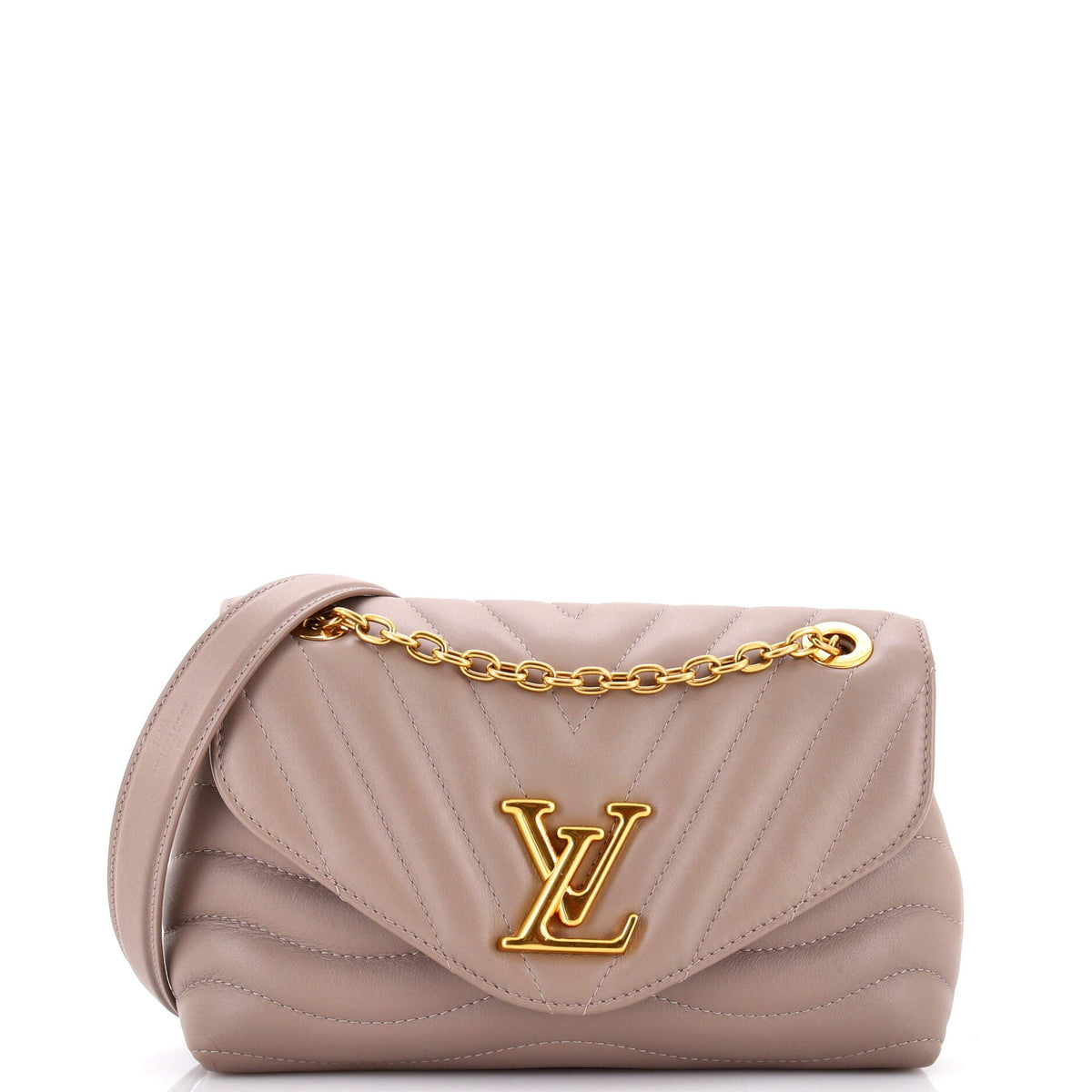 Louis Vuitton New Wave Chain Bag NM Quilted Leather MM
