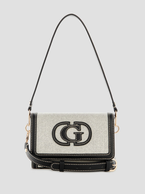 Sebina Canvas Fold-over Shoulder Bag